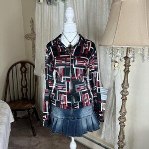 Vintage Bebe Button Blouse